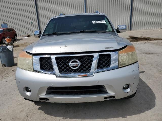 5N1BA0NFXBN622173 - 2011 NISSAN ARMADA PLATINUM SILVER photo 5