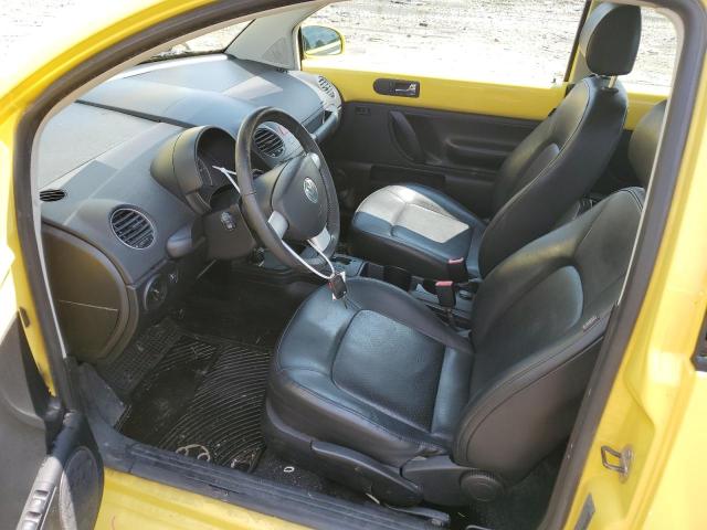 3VWRW3AG8AM032662 - 2010 VOLKSWAGEN NEW BEETLE YELLOW photo 7