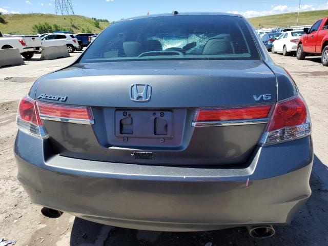 1HGCP3F89CA032517 - 2012 HONDA ACCORD EXL CHARCOAL photo 6