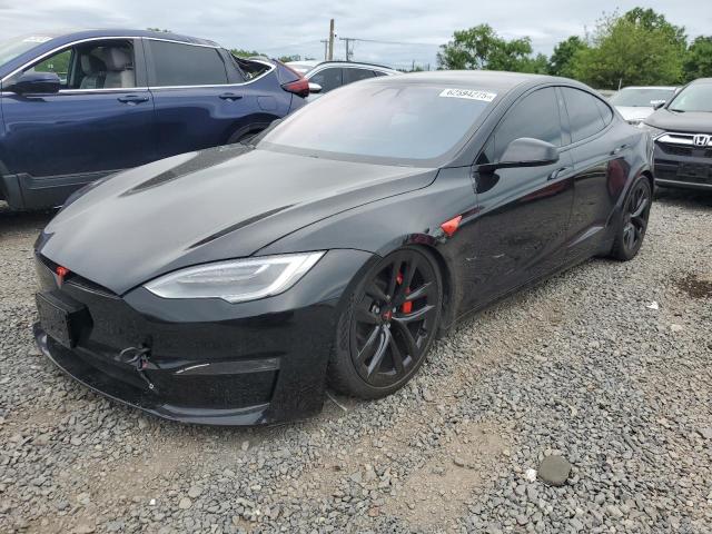 5YJSA1E59NF471038 - 2022 TESLA MODEL S BLACK photo 1