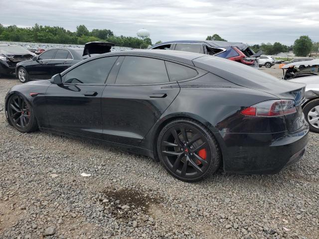 5YJSA1E59NF471038 - 2022 TESLA MODEL S BLACK photo 2