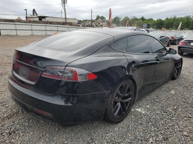 5YJSA1E59NF471038 - 2022 TESLA MODEL S BLACK photo 3