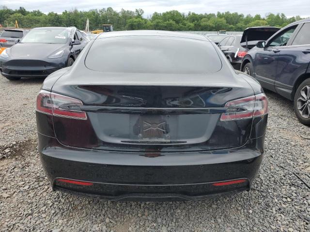 5YJSA1E59NF471038 - 2022 TESLA MODEL S BLACK photo 6