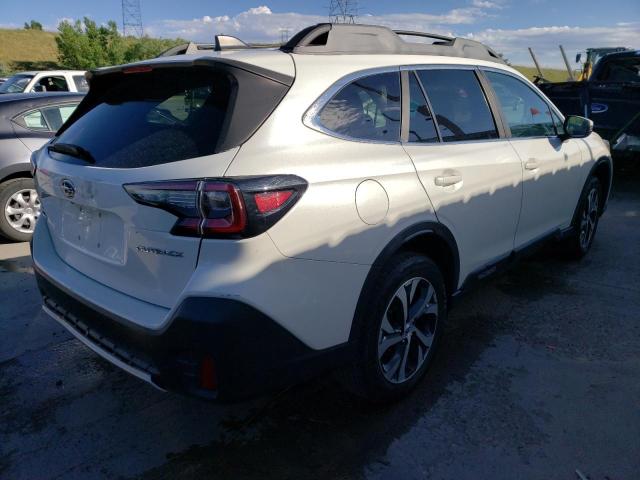 4S4BTANC3L3143497 - 2020 SUBARU OUTBACK LIMITED WHITE photo 3