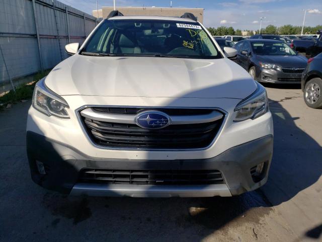 4S4BTANC3L3143497 - 2020 SUBARU OUTBACK LIMITED WHITE photo 5