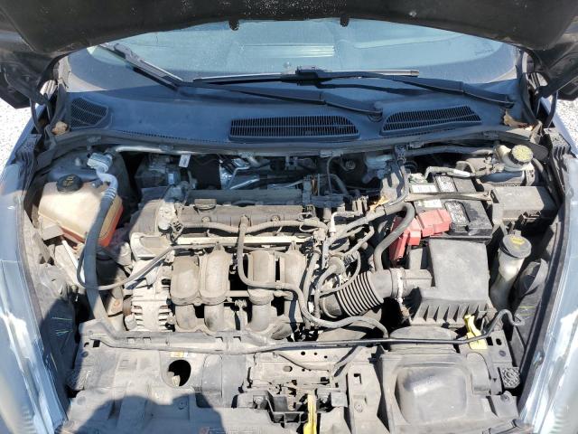 3FADP4EJ7HM135822 - 2017 FORD FIESTA SE GRAY photo 11