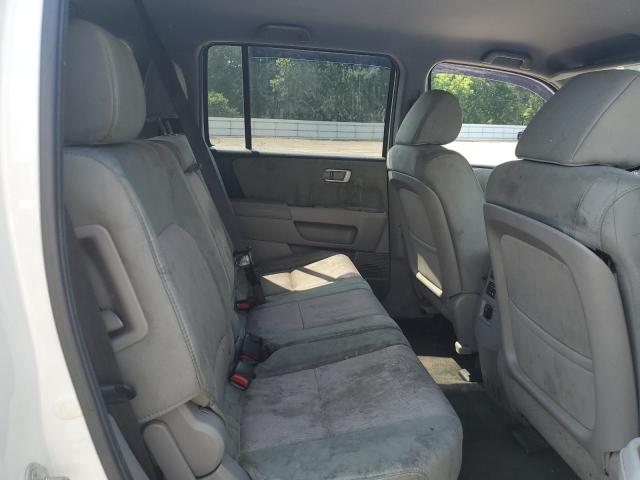 5FNYF4H45DB014094 - 2013 HONDA PILOT EX WHITE photo 11