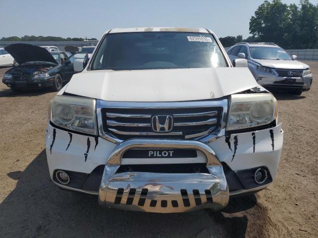 5FNYF4H45DB014094 - 2013 HONDA PILOT EX WHITE photo 5