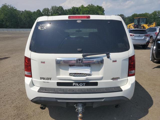 5FNYF4H45DB014094 - 2013 HONDA PILOT EX WHITE photo 6