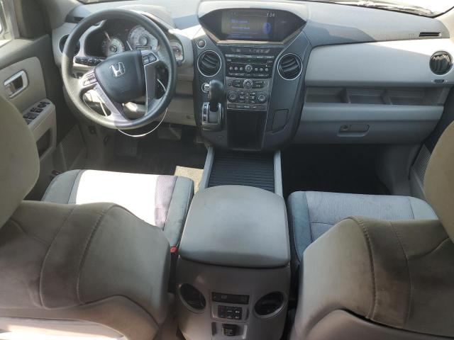 5FNYF4H45DB014094 - 2013 HONDA PILOT EX WHITE photo 8