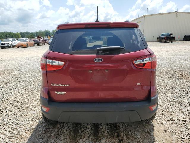 MAJ3S2GE7MC449092 - 2021 FORD ECOSPORT SE წითელი ფოტო 6