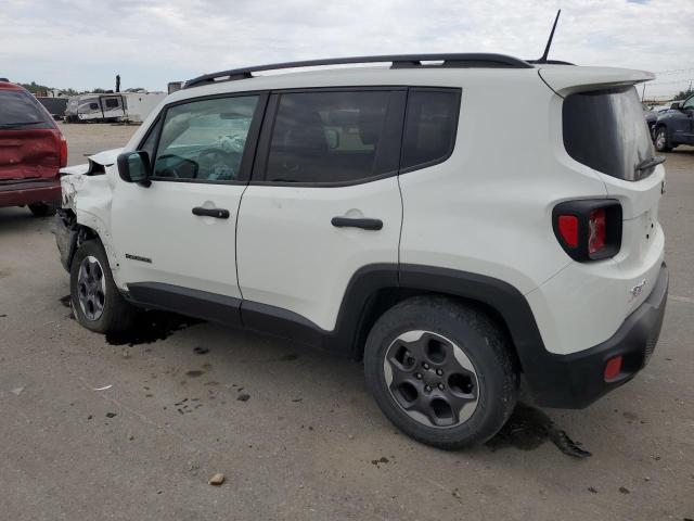 ZACCJBAB3JPG92174 - 2018 JEEP RENEGADE SPORT WHITE photo 2