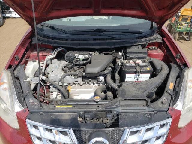 JN8AS5MV0DW111026 - 2013 NISSAN ROGUE S RED photo 12