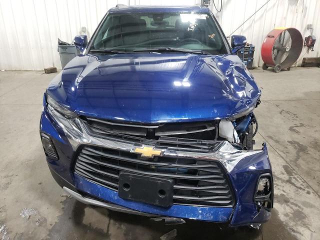 3GNKBJRS9NS202548 - 2022 CHEVROLET BLAZER 3LT BLUE photo 5