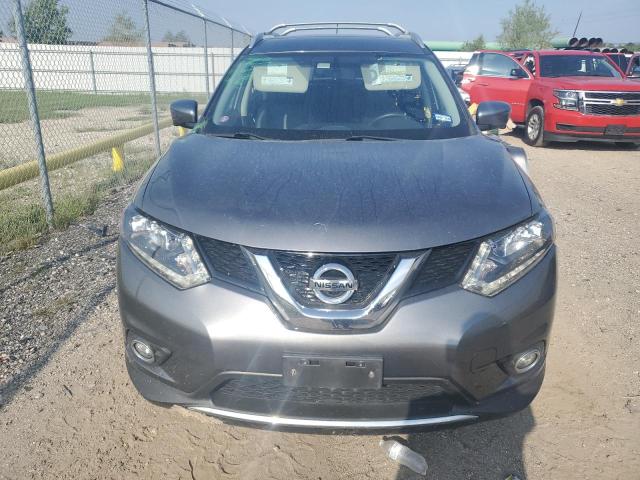 KNMAT2MTXGP668515 - 2016 NISSAN ROGUE S GRAY photo 5