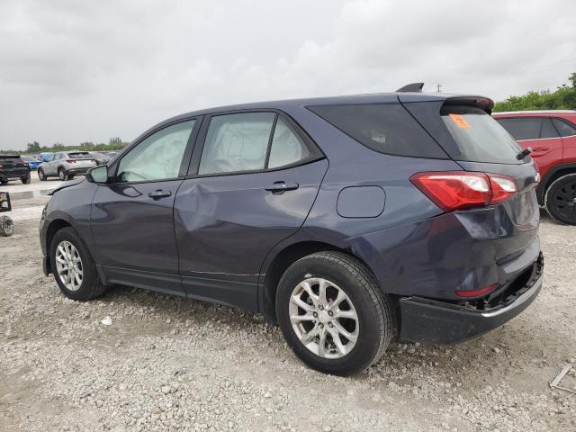 3GNAXHEV1JS613829 - 2018 CHEVROLET EQUINOX LS ლურჯი ფოტო 2