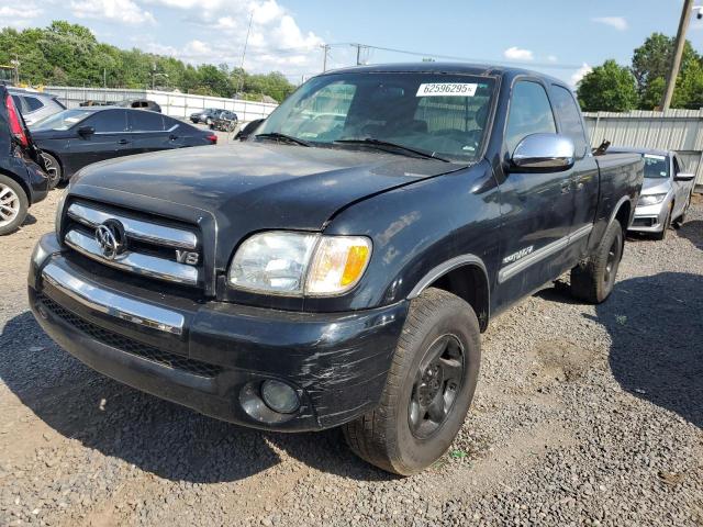 5TBBT44173S433707 - 2003 TOYOTA TUNDRA ACCESS CAB SR5 BLACK photo 1