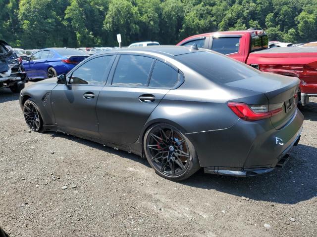 WBS43AY07NFN03704 - 2022 BMW M3 COMPETITION BLACK photo 2
