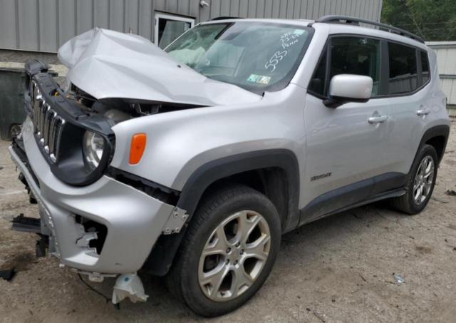 ZACNJBBB9KPJ75533 - 2019 JEEP RENEGADE LATITUDE SILVER photo 1