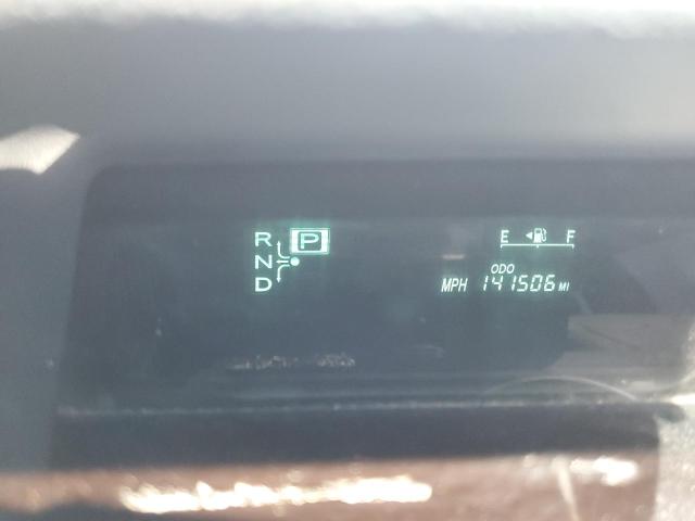 JTDKB20U693502640 - 2009 TOYOTA PRIUS შავი ფოტო 18