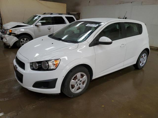 1G1JA6SH9E4140175 - 2014 CHEVROLET SONIC LS თეთრი ფოტო 1