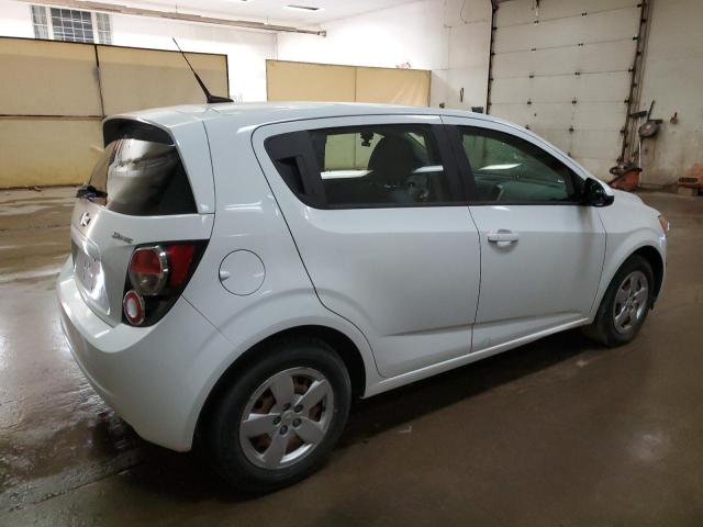 1G1JA6SH9E4140175 - 2014 CHEVROLET SONIC LS WHITE photo 3