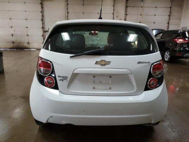 1G1JA6SH9E4140175 - 2014 CHEVROLET SONIC LS WHITE photo 6