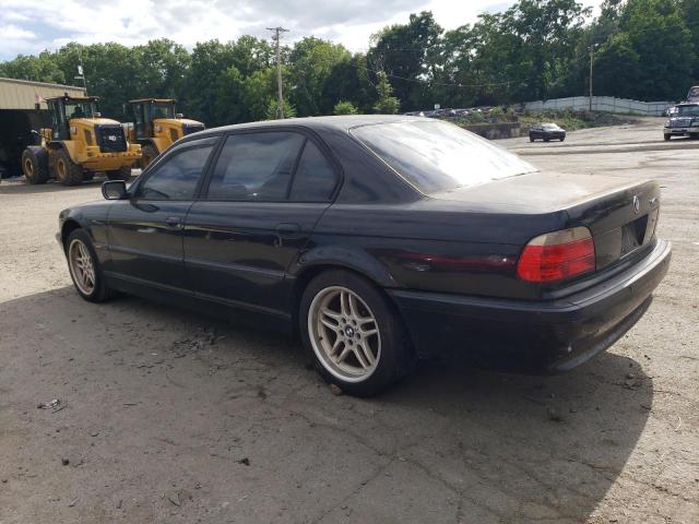 WBAGH834X1DP21535 - 2001 BMW 7 SERIES IL 黑色 照片 2