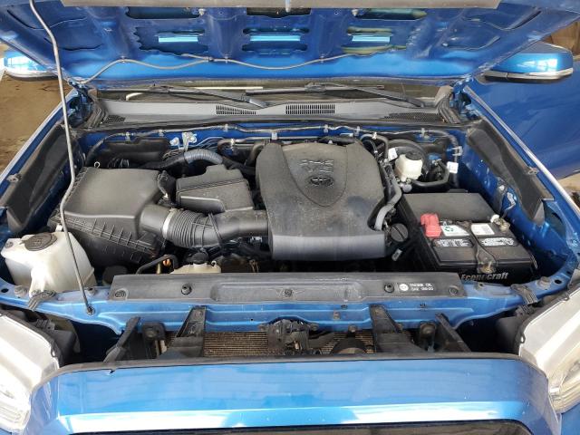 5TFCZ5AN4HX116282 - 2017 TOYOTA TACOMA DOUBLE CAB BLUE photo 11