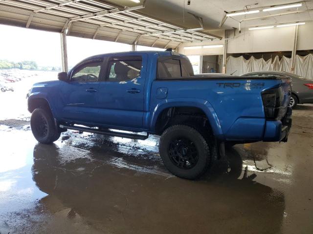 5TFCZ5AN4HX116282 - 2017 TOYOTA TACOMA DOUBLE CAB BLUE photo 2