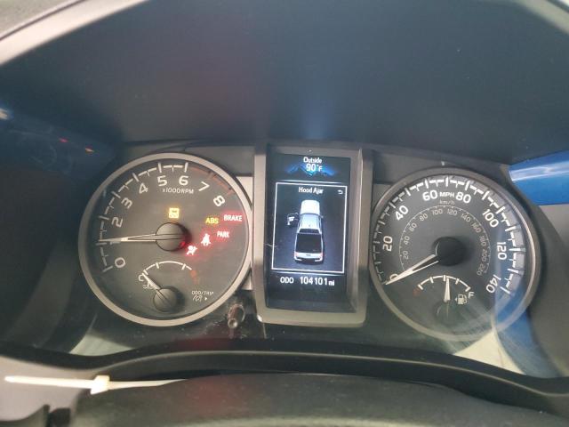 5TFCZ5AN4HX116282 - 2017 TOYOTA TACOMA DOUBLE CAB BLUE photo 9