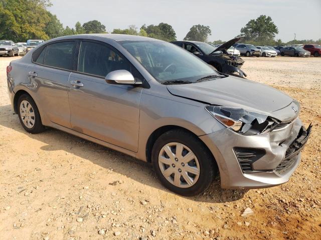 3KPA24AD4ME395059 - 2021 KIA RIO LX GRAY photo 4