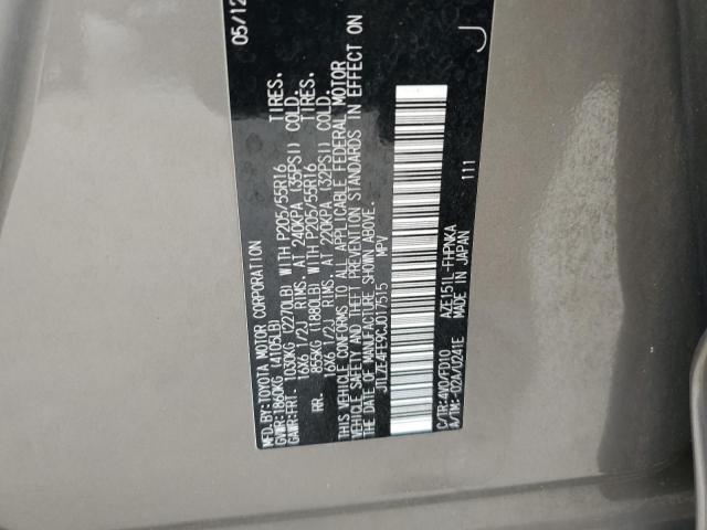 JTLZE4FE9CJ017515 - 2012 TOYOTA SCION XB TAN photo 13