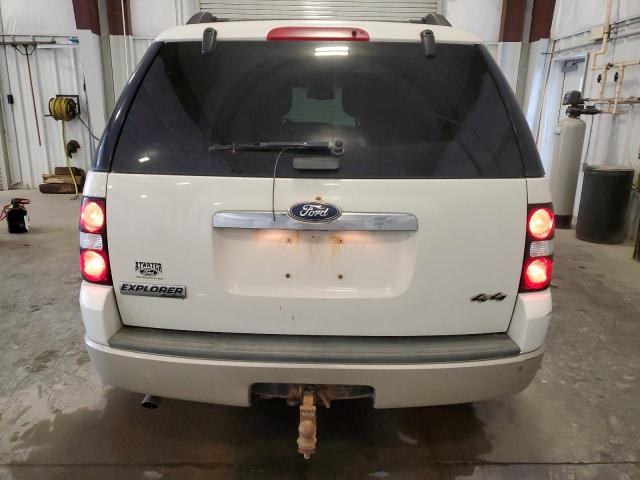 1FMEU7EE4AUA55600 - 2010 FORD EXPLORER EDDIE BAUER WHITE photo 6