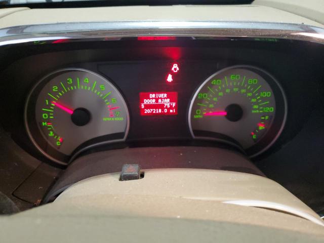 1FMEU7EE4AUA55600 - 2010 FORD EXPLORER EDDIE BAUER WHITE photo 9