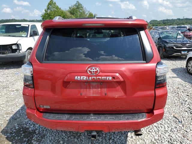 JTEBU5JR6J5561861 - 2018 TOYOTA 4RUNNER SR5/SR5 PREMIUM RED photo 6