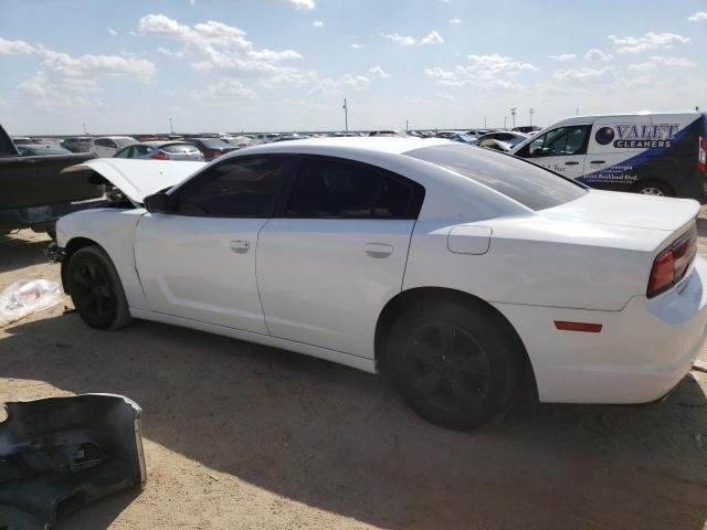 2C3CDXBG3EH168372 - 2014 DODGE CHARGER SE WHITE photo 2