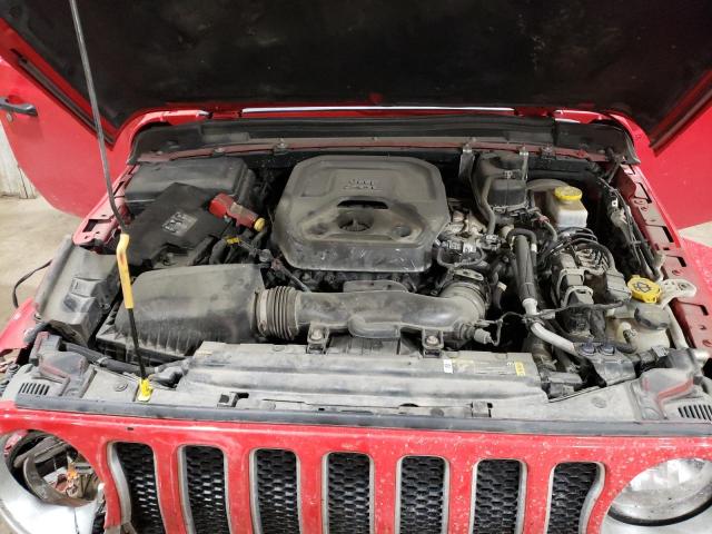 1C4HJXEN0MW566272 - 2021 JEEP WRANGLER U SAHARA RED photo 12