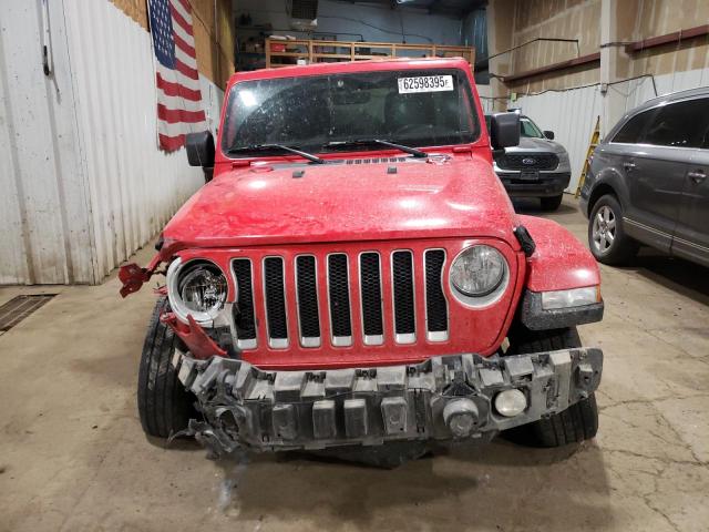 1C4HJXEN0MW566272 - 2021 JEEP WRANGLER U SAHARA RED photo 5