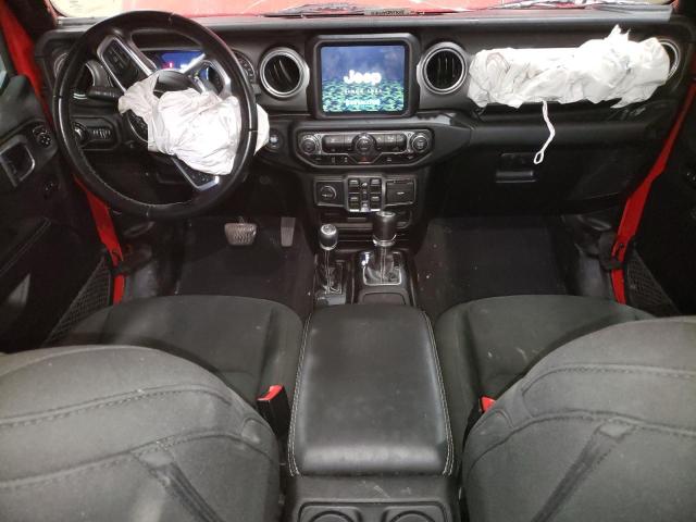 1C4HJXEN0MW566272 - 2021 JEEP WRANGLER U SAHARA RED photo 8