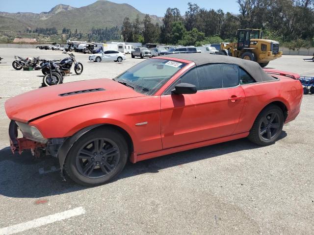 1ZVBP8EM7D5214035 - 2013 FORD MUSTANG RED photo 1