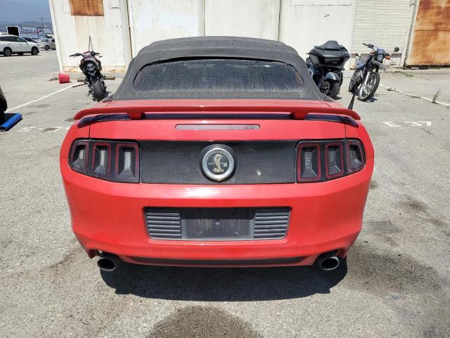 1ZVBP8EM7D5214035 - 2013 FORD MUSTANG RED photo 6