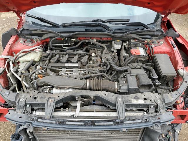 SHHFK7H51JU429193 - 2018 HONDA CIVIC EX RED photo 11