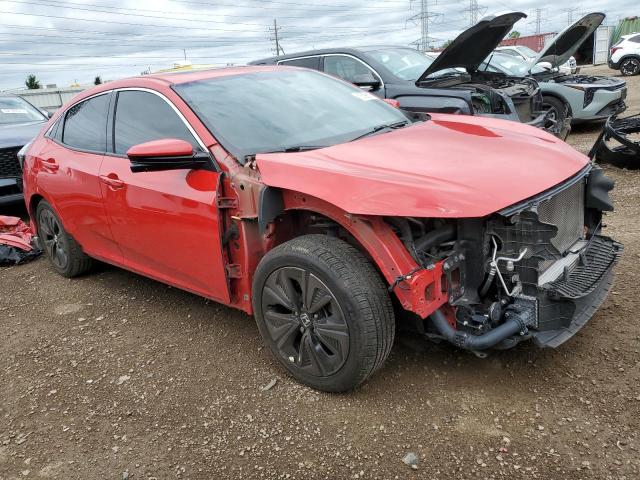 SHHFK7H51JU429193 - 2018 HONDA CIVIC EX RED photo 4