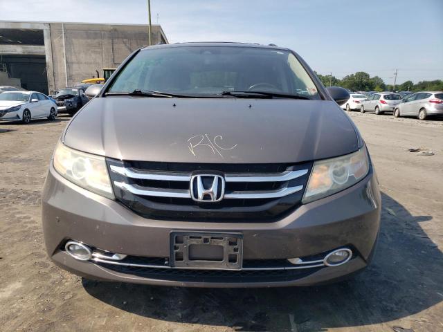 5FNRL5H97EB068965 - 2014 HONDA ODYSSEY TOURING GRAY photo 5