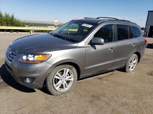 5XYZH4AG4BG057429 - 2011 HYUNDAI SANTA FE SE GRAY photo 1