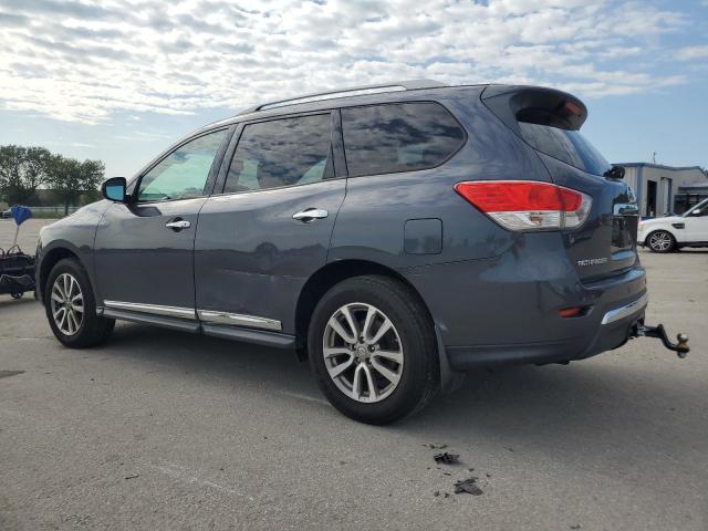 5N1AR2MN0EC695478 - 2014 NISSAN PATHFINDER S GRAY photo 2