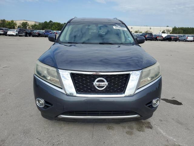 5N1AR2MN0EC695478 - 2014 NISSAN PATHFINDER S GRAY photo 5