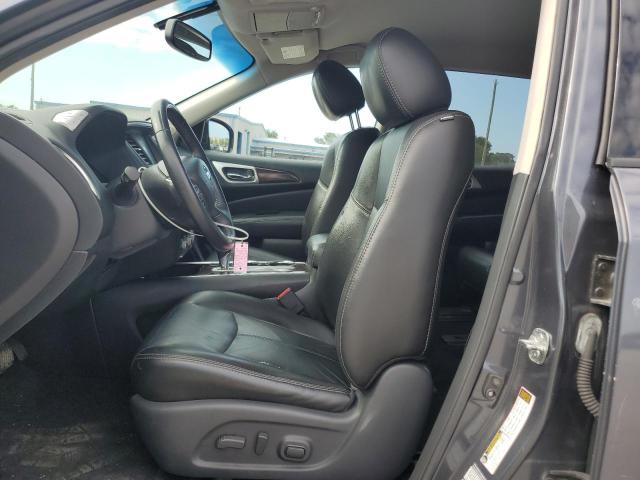 5N1AR2MN0EC695478 - 2014 NISSAN PATHFINDER S GRAY photo 7