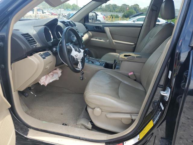 JTEDS41A182012079 - 2008 TOYOTA HIGHLANDER BLACK photo 7